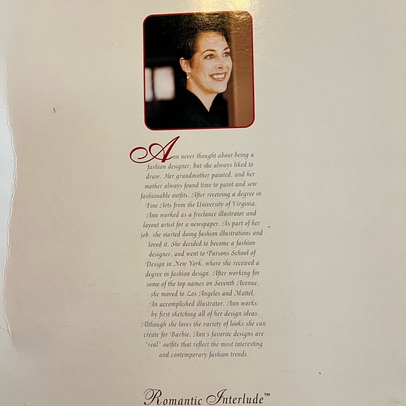 New in box Romantic interlude Barbie - Picture 4 of 4